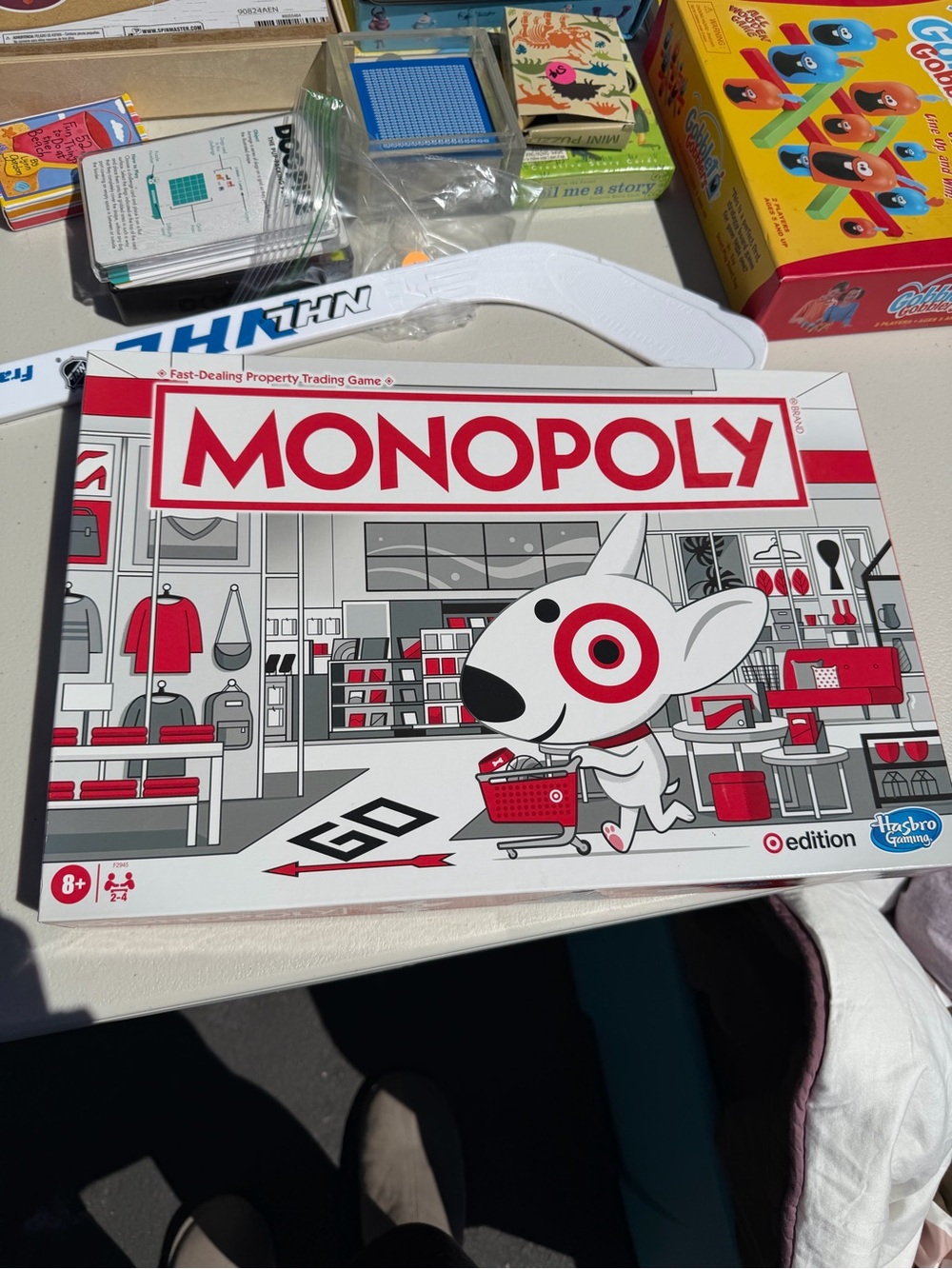Target Monopoly Board Game - Red, White, Black